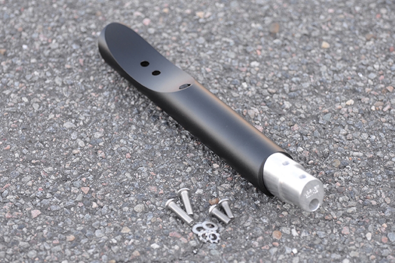 Bobber Halter in schwarz, Twin Shock